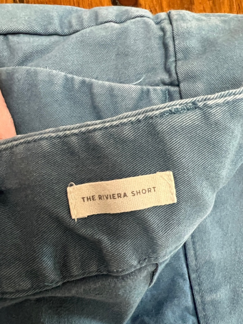 LOFT Cotton Shorts - Slate Blue - Picture 2 of 6